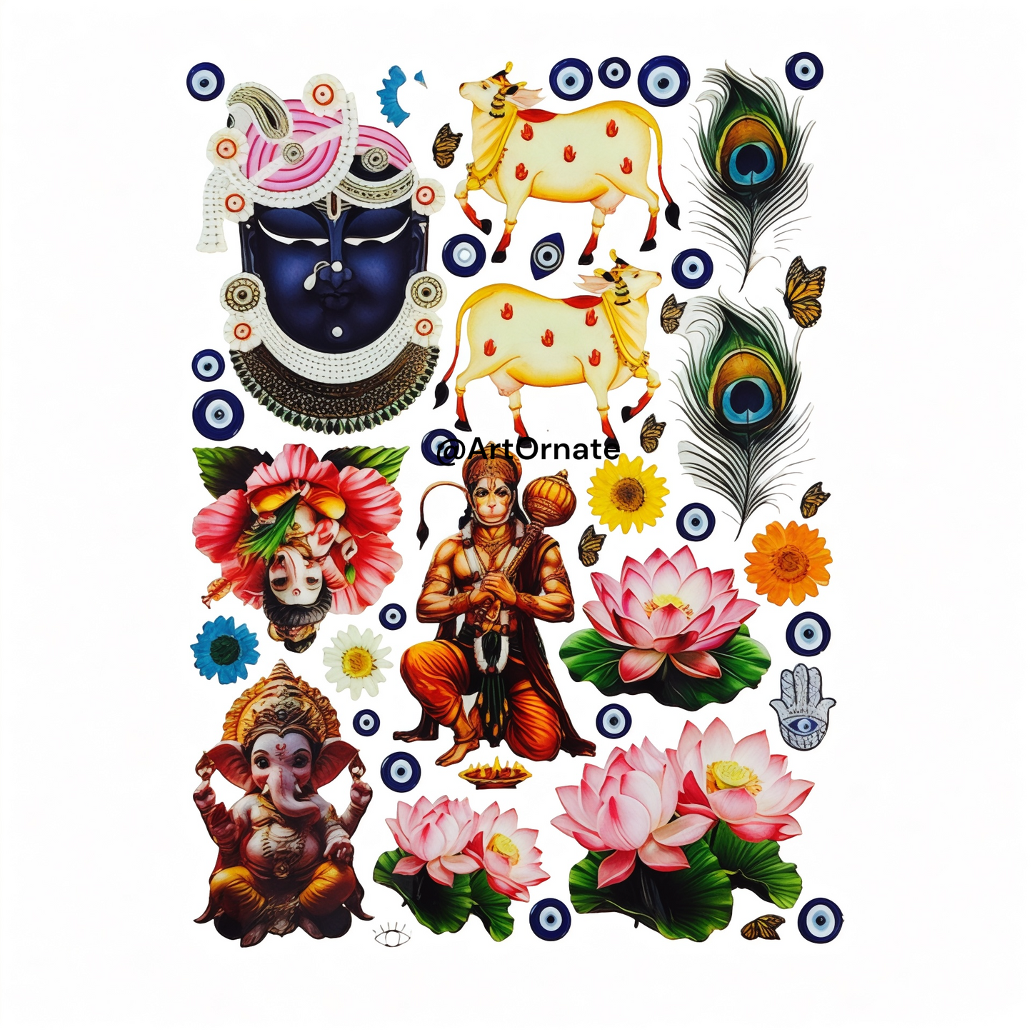 UV DTF Waterproof Stickers for Epoxy Resin Coaster, name plate and photo frame Making