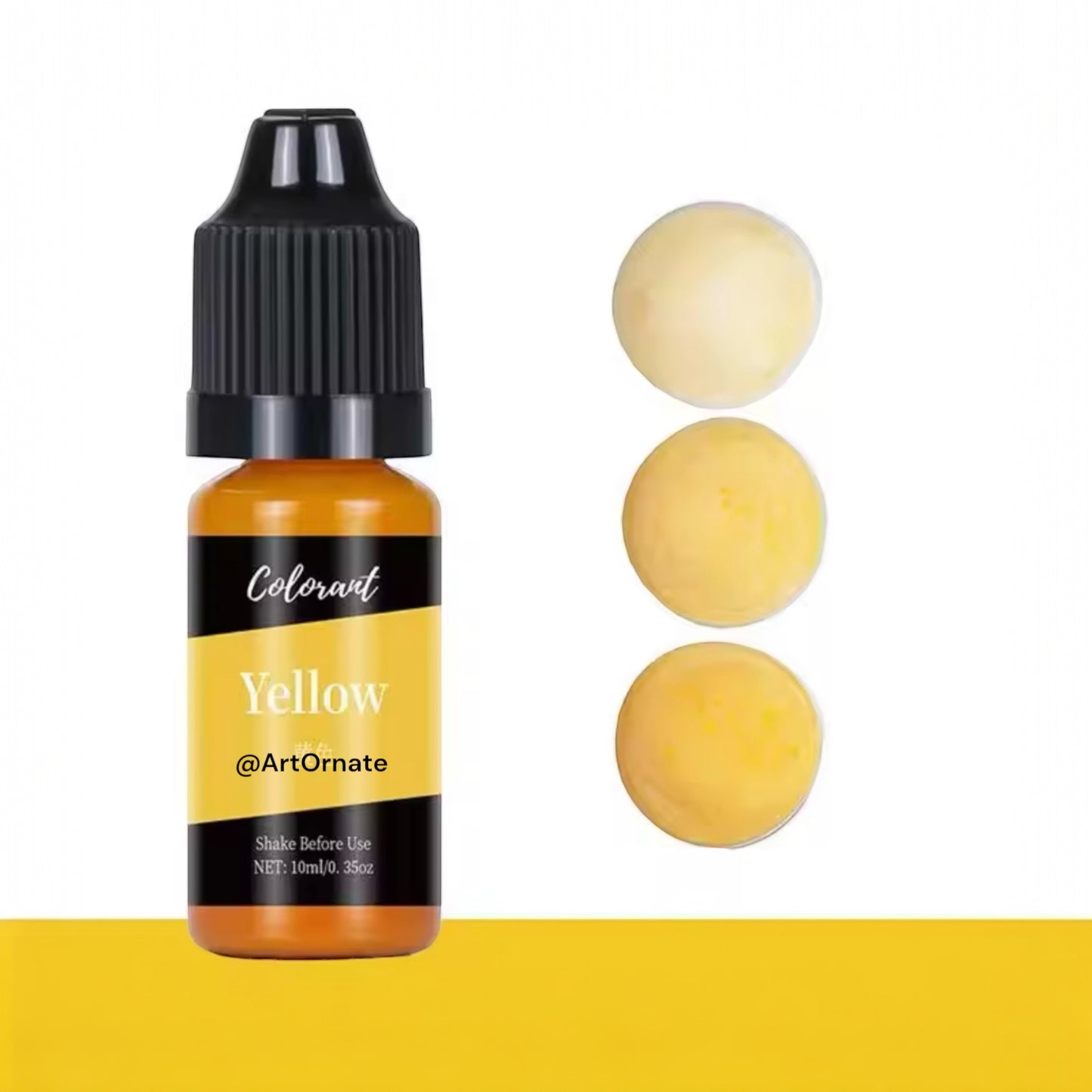 Yellow Pigment for Candle, Soap & Silicone Mould Crafts – Vibrant & Long-Lasting Colours