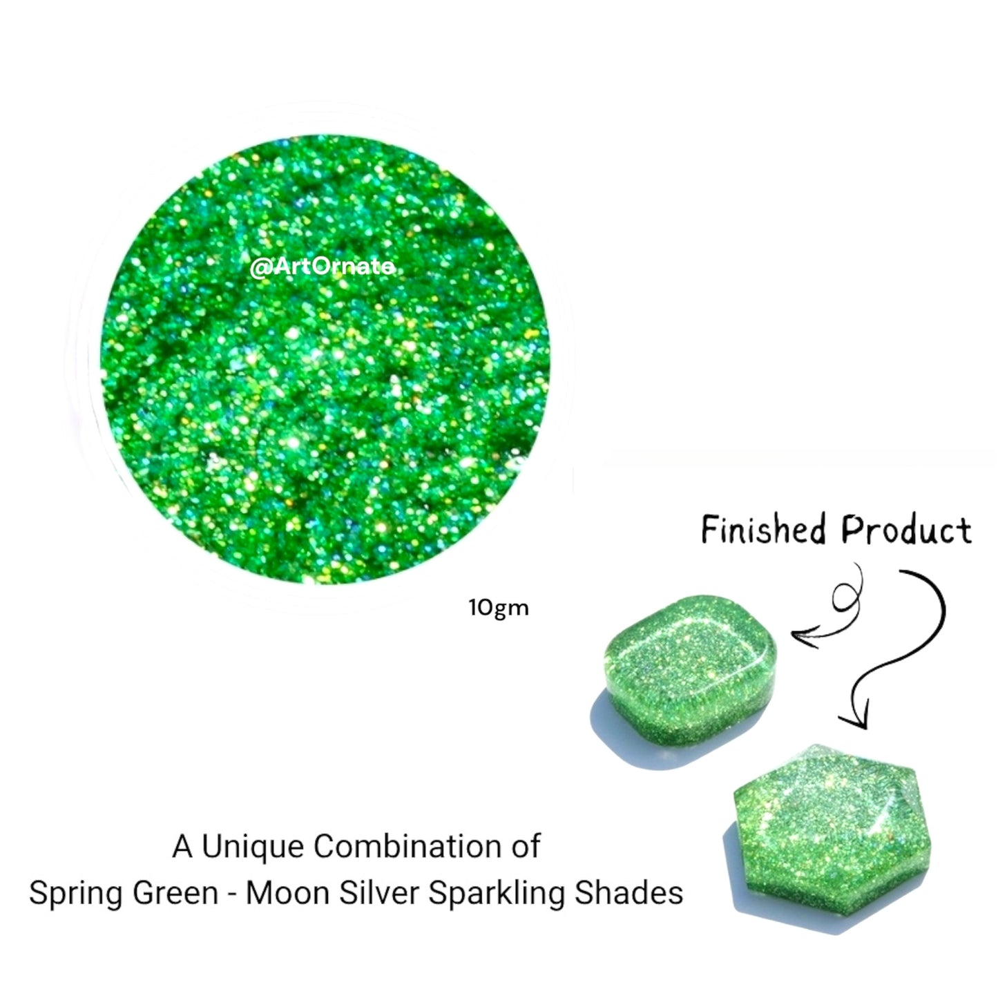 Viridian Nebula Cosmic Paste Pigment