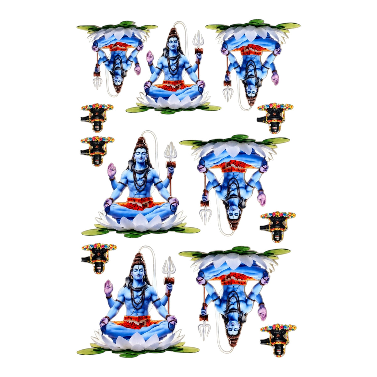 Lord Shiva UV DTF Sticker (UV138)