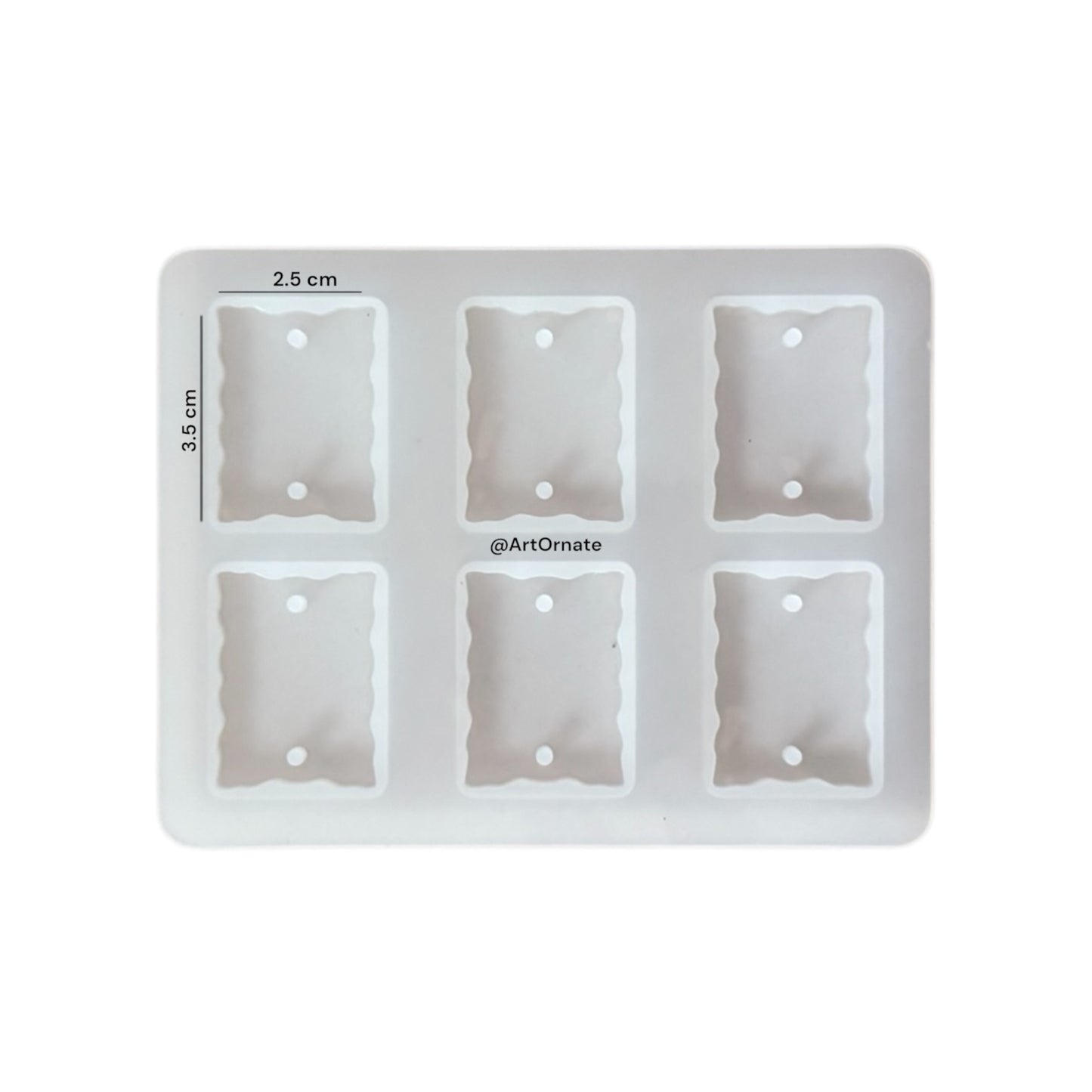 Rakhi / Bracelet Silicone Mould (288)