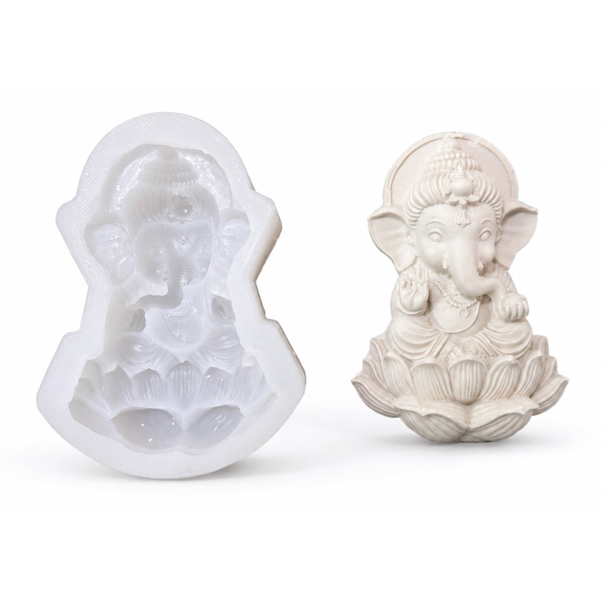 Reusable Bal Ganesha Silicone Mould for Resin, Eco Resin Casting & Creative Projects | ArtOrnate India