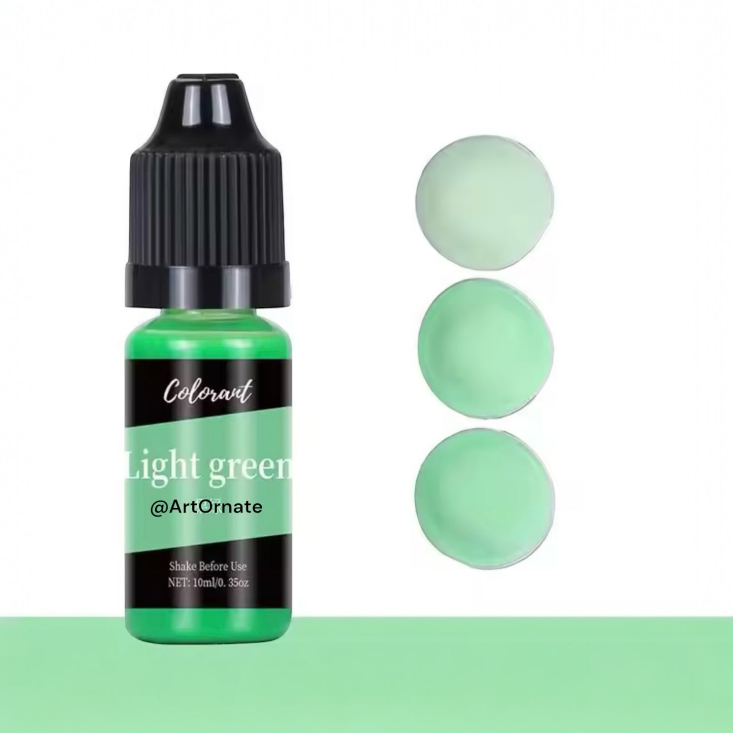 Light Green Pigment for Candle, Soap & Silicone Mould Crafts – Vibrant & Long-Lasting Colours