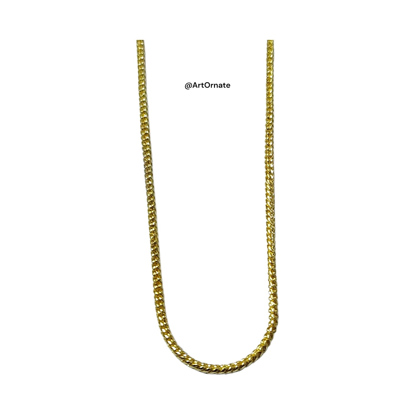 Premium Jewellery Golden Chain (CH-G-03)