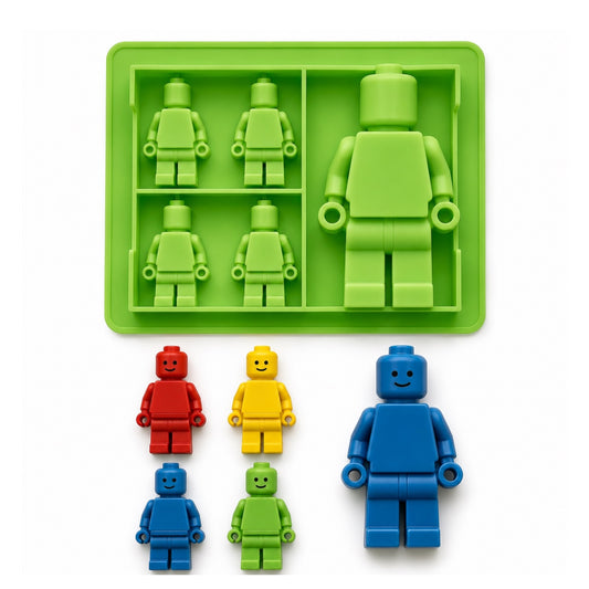 Lego Man Silicone Mould