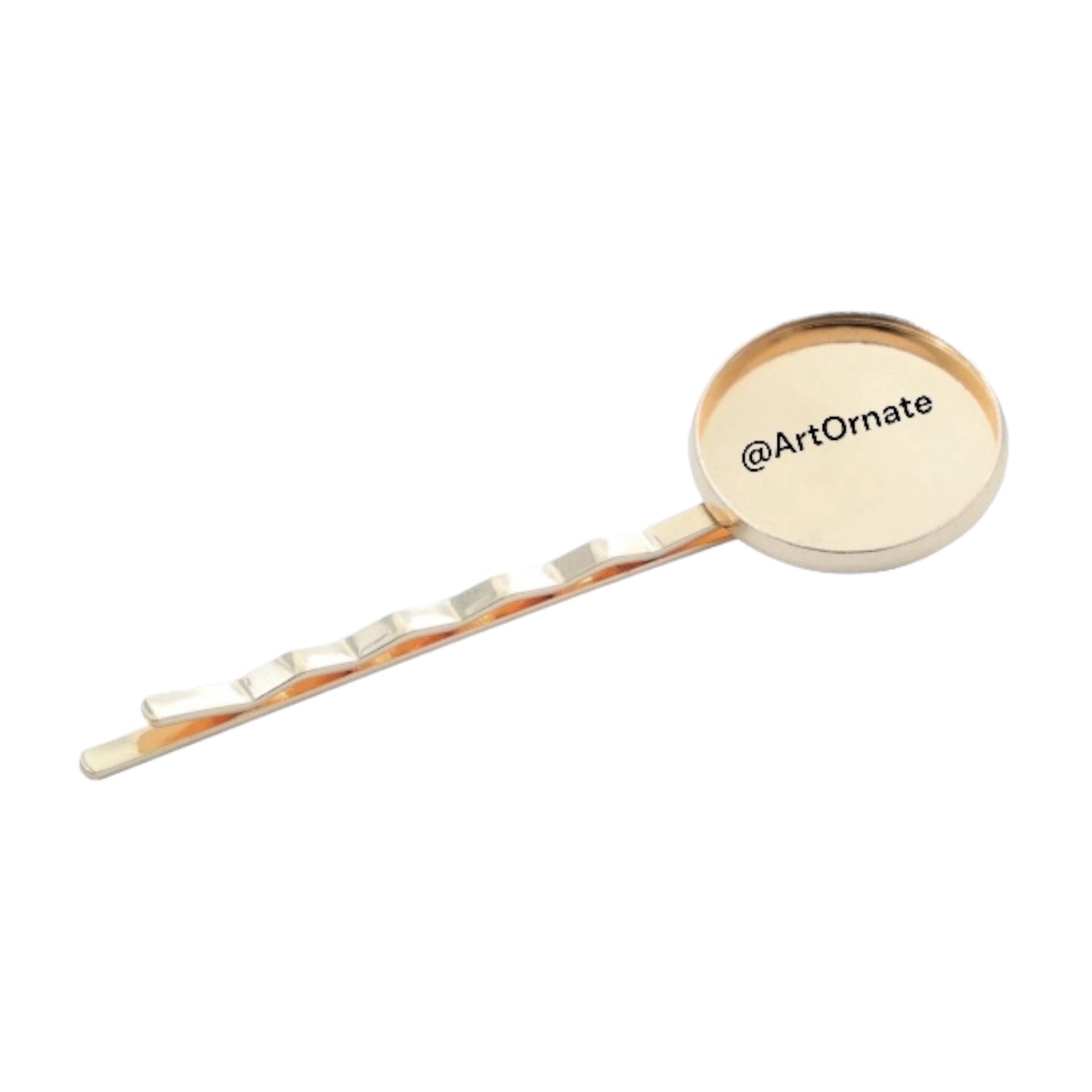 Round Hair Clip | Pin (Push Style)