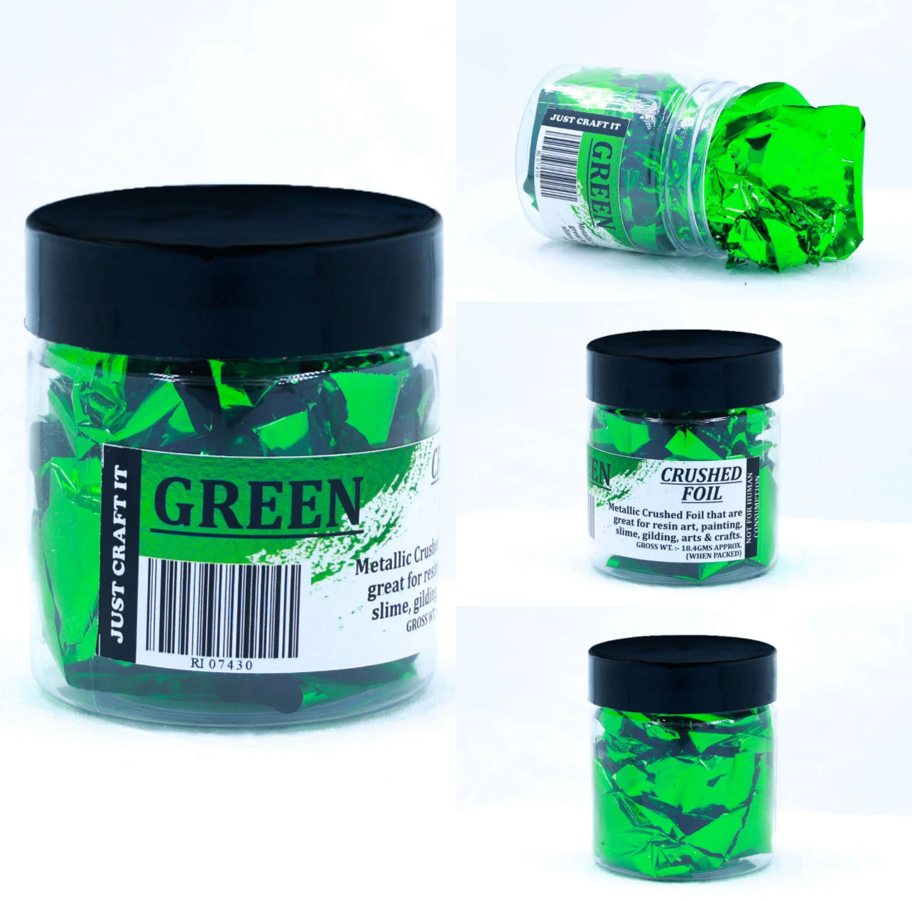 PREMIUM CRUSHED GREEN FOIL