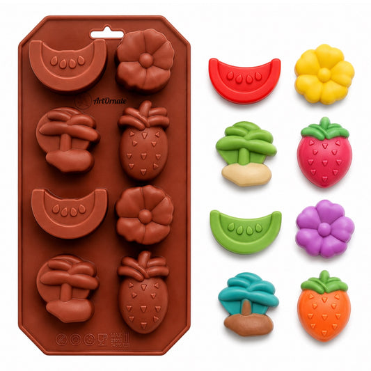 8 Fruit Silicone Mould