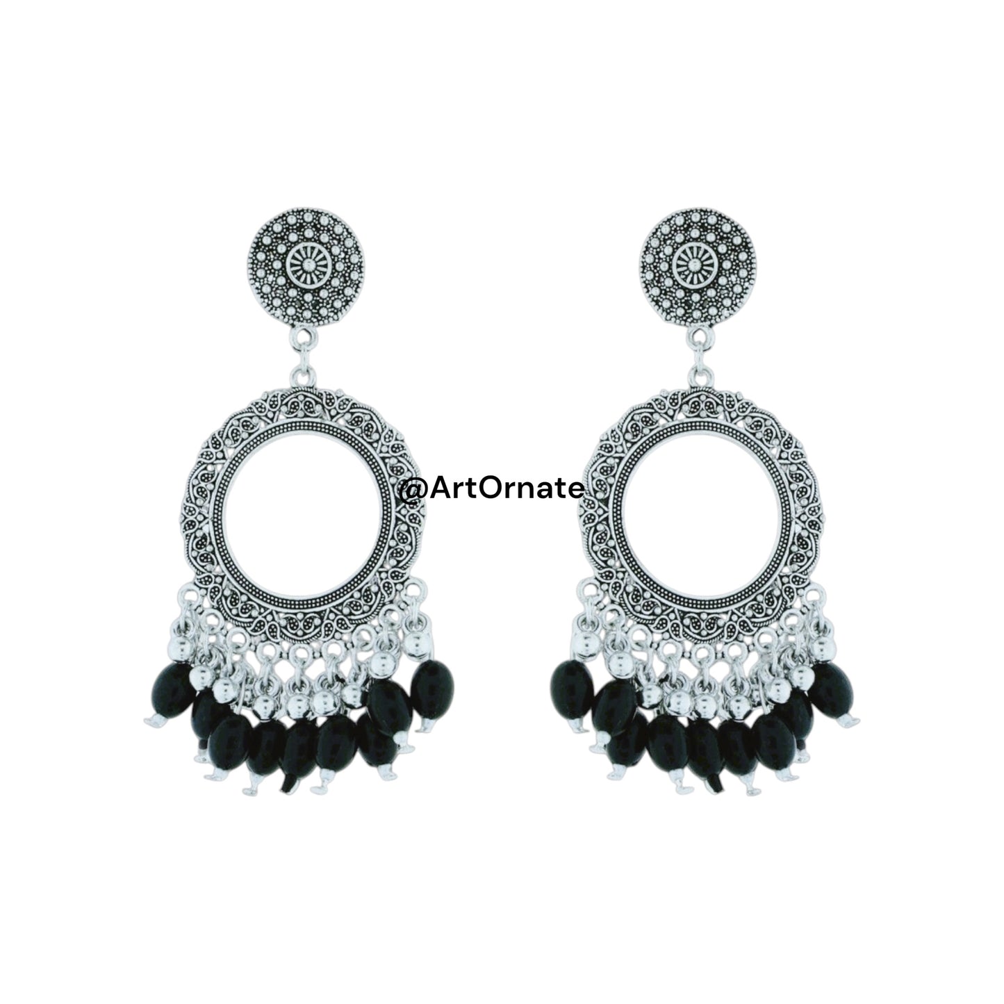 Resin art Jhumka earring setting — perfect jewelry base for epoxy and UV resin in India