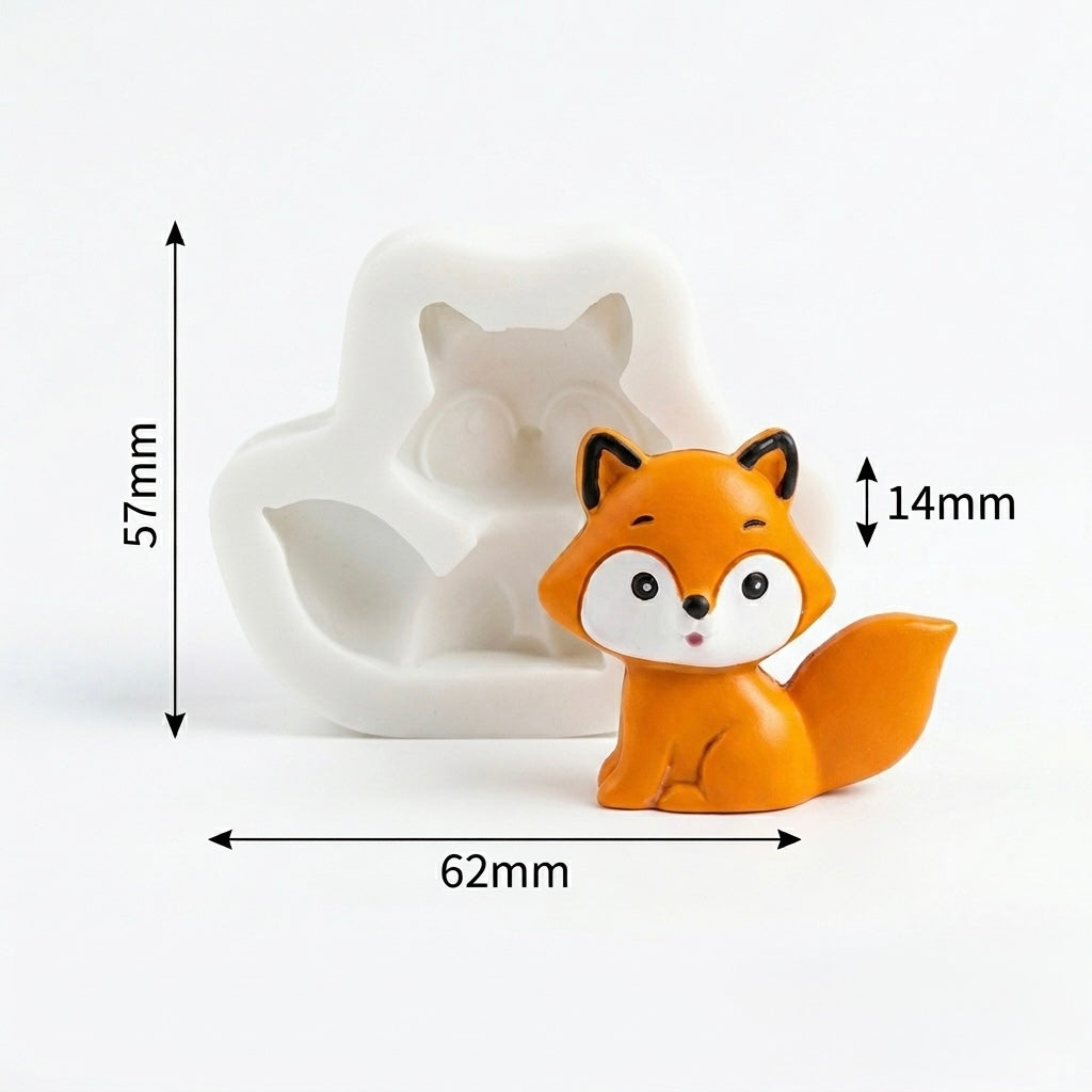 Fox Animal Silicone Mould (27223)