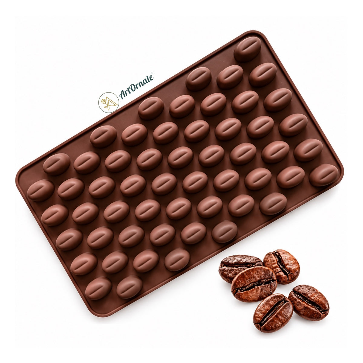 Coffee Beans Candle Silicone Mould