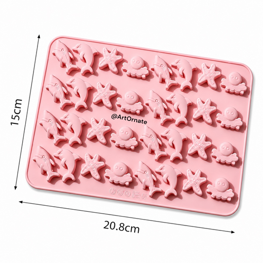 32 Cavity Marine Silicone Mould (ACM034)