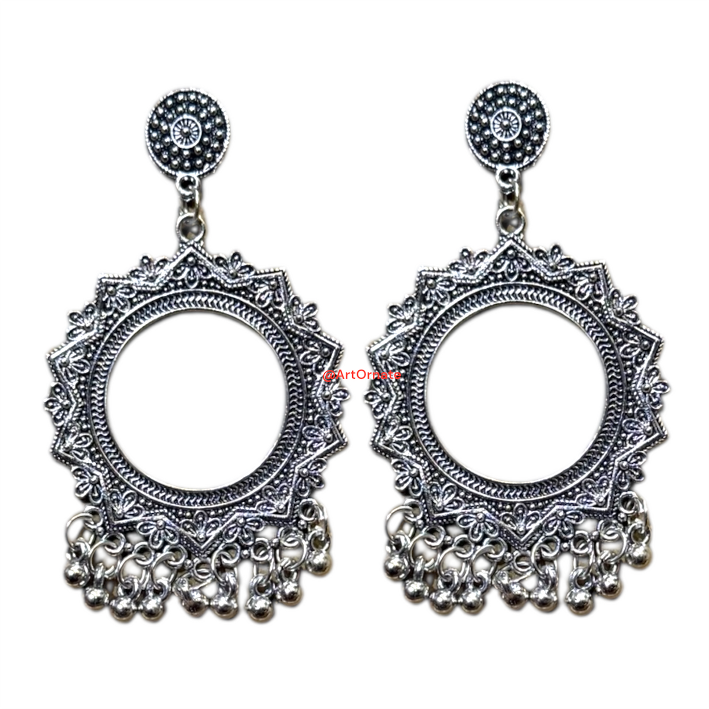 Resin Jhumka Earrings - J64