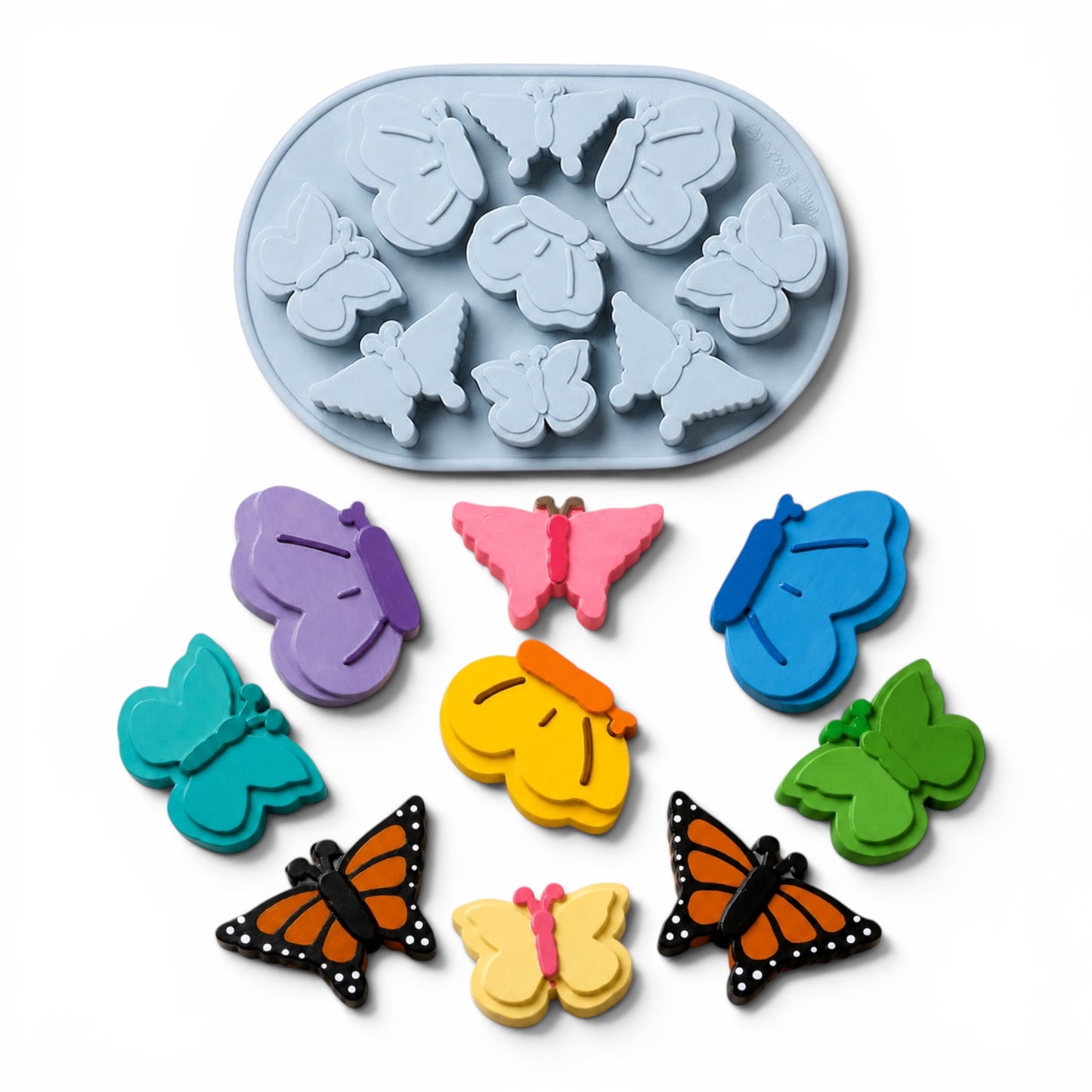 9 Butterfly Silicone Mould