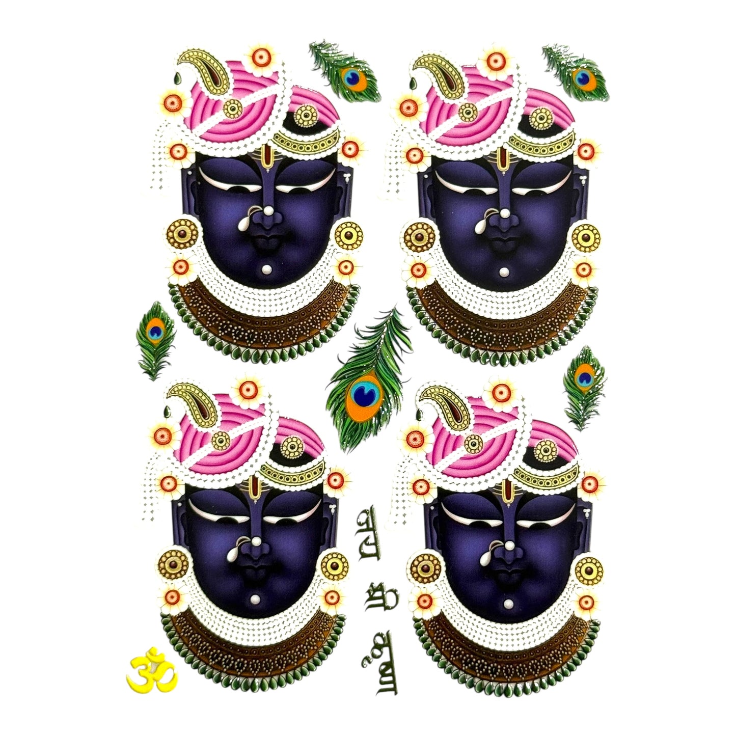 Peel and stick UV DTF transfers being applied to a resin coaster.