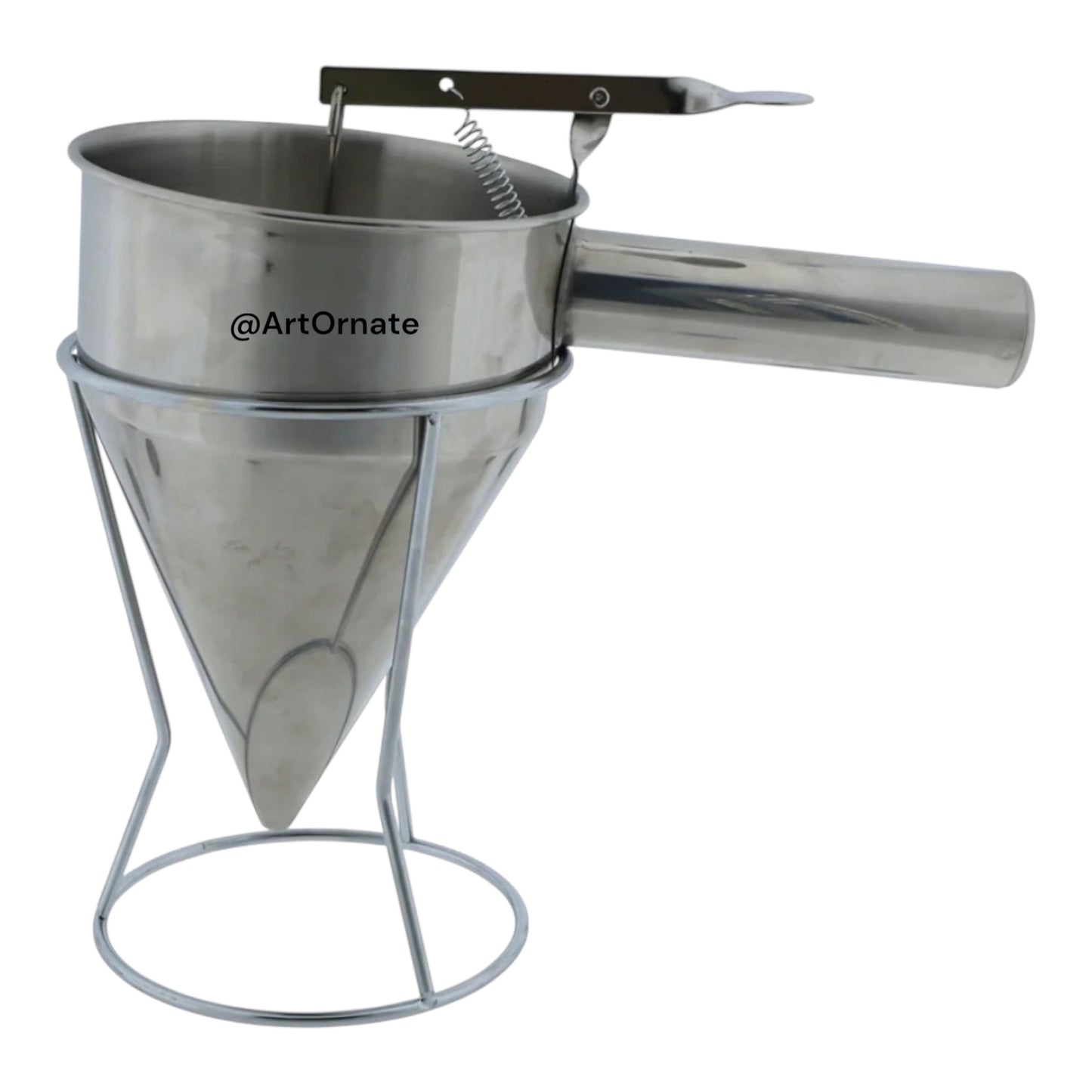 Premium Wax Pouring Funnel – Heat-Resistant Stainless Steel Funnel for Candle Making in India
