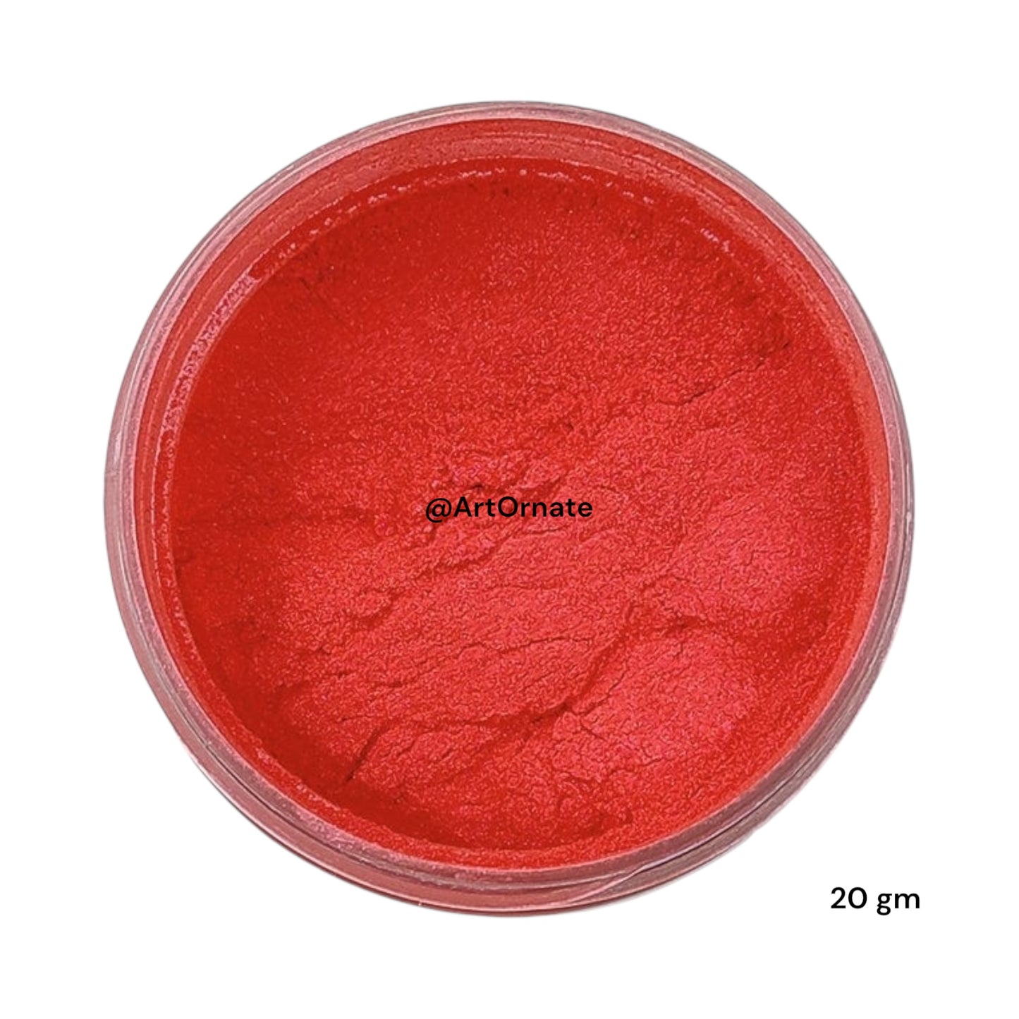 Scarlet Red Pearl Mica Powder