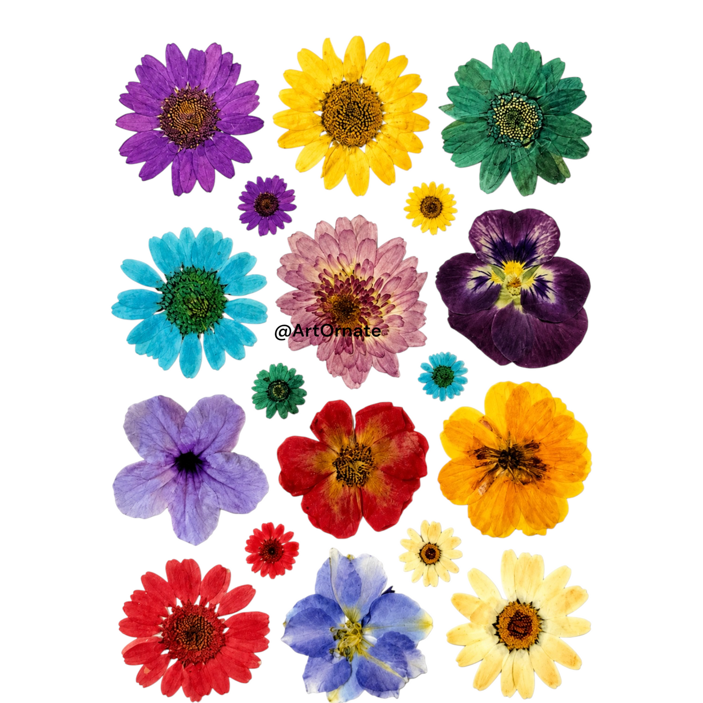 Flower UV DTF Sticker (UV006)