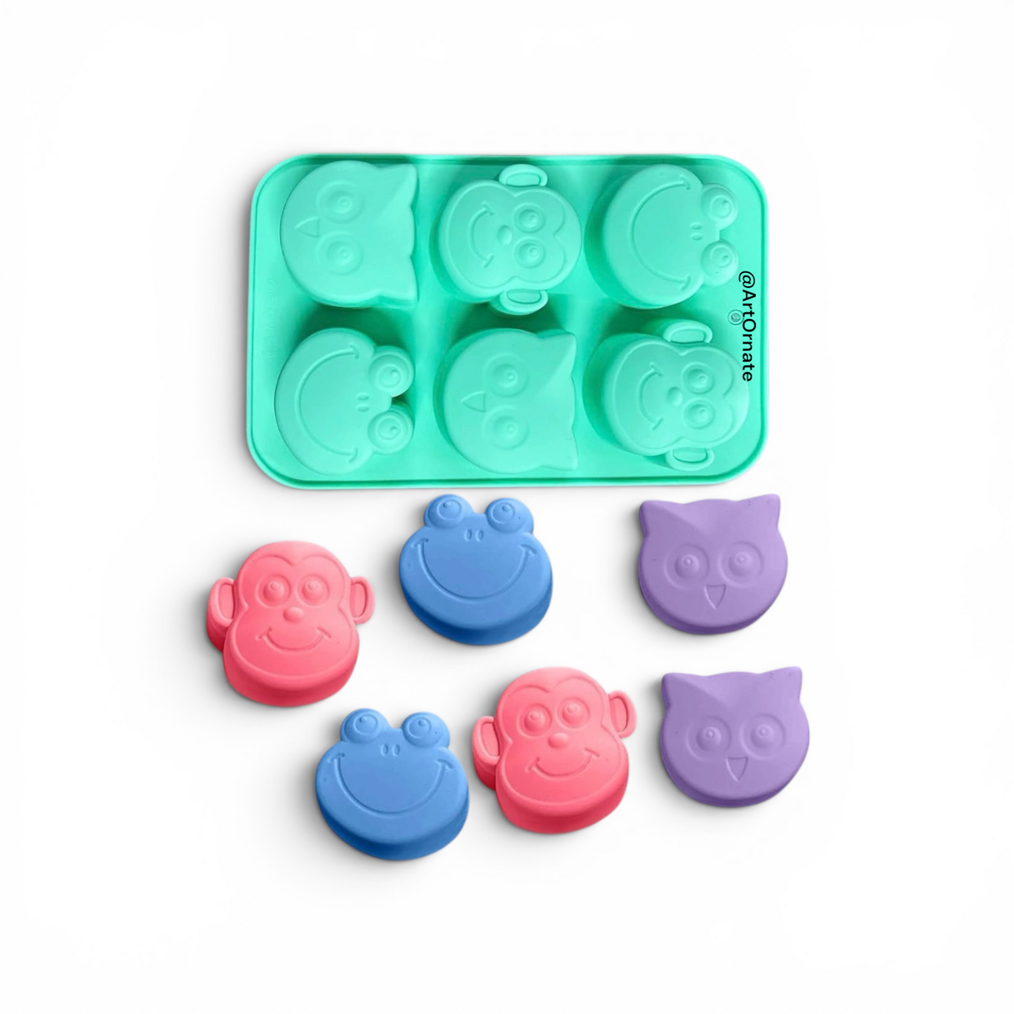 Animal Face Silicone Mould
