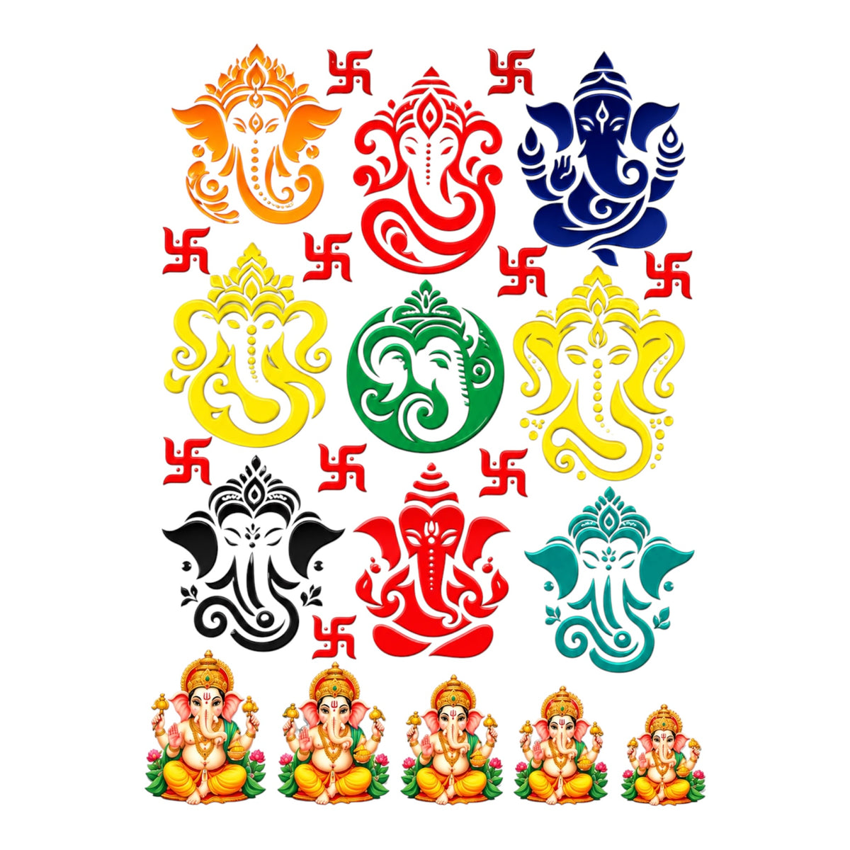 Ganeshji UV DTF Sticker (UV118)
