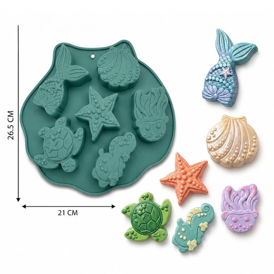 Ocean Animal Silicone Mould