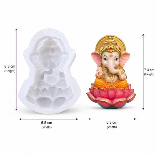Bal Ganesha Mould for Resin Casting, Home Decor & Handmade Gifting | ArtOrnate Ahmedabad