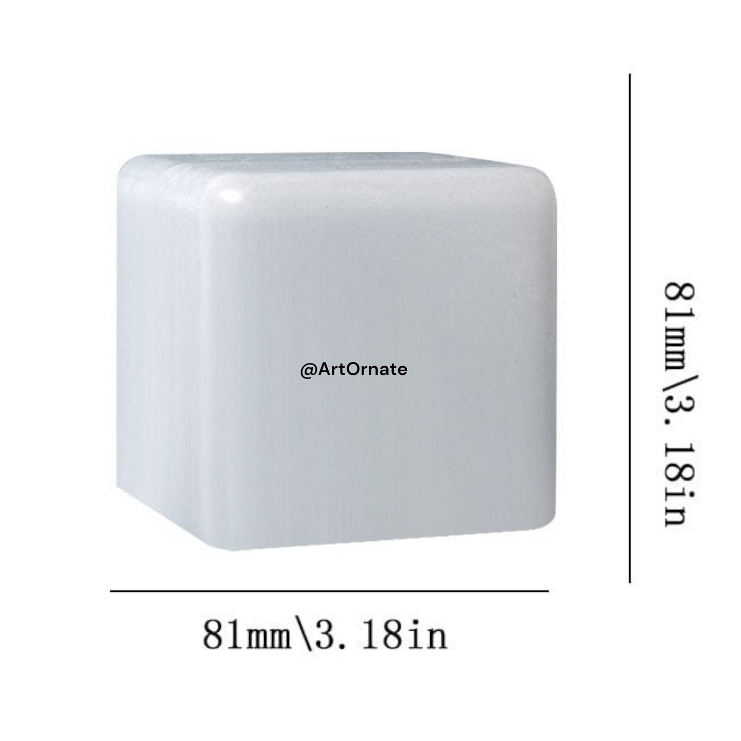Cube Silicone Mould (SM0364)