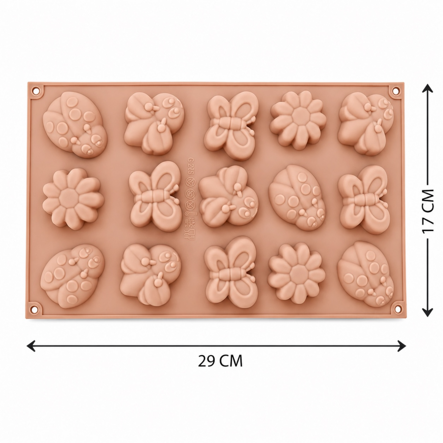 15 Insect Animals Silicone Mould