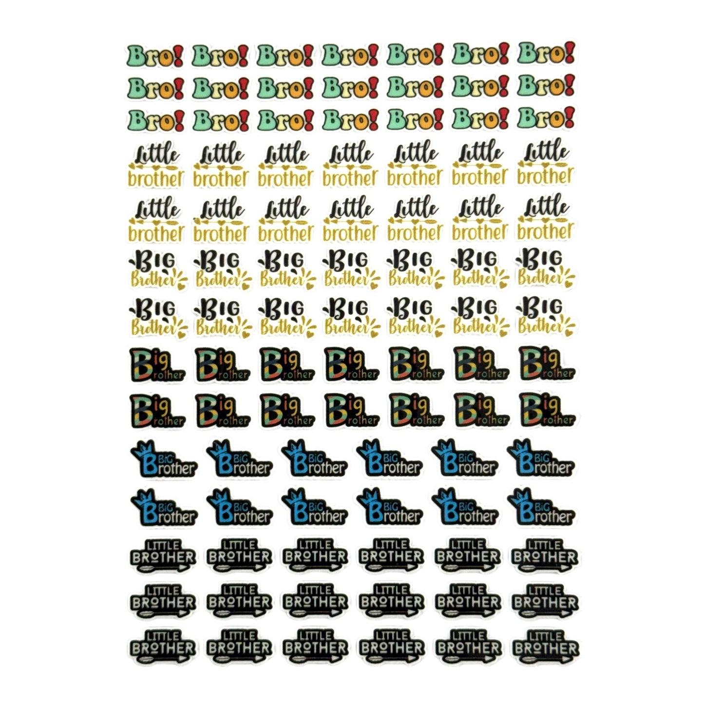 Premium Rakhi UV DTF transfer stickers for resin artists in India easy peel off rakhi design supplies for handmade rakhi