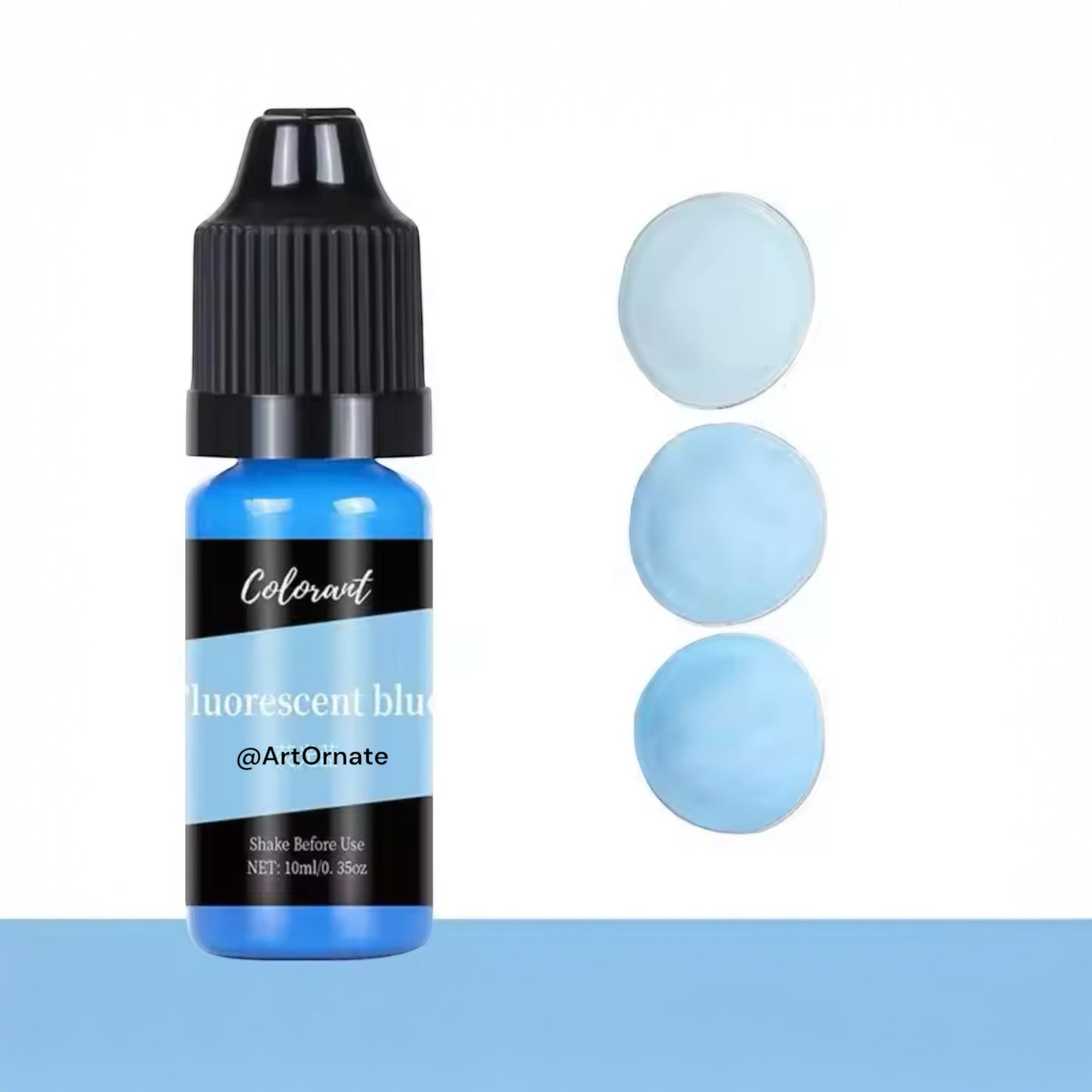 Fluorescent Blue Pigment for Candle, Soap & Silicone Mould Crafts – Vibrant & Long-Lasting Colours