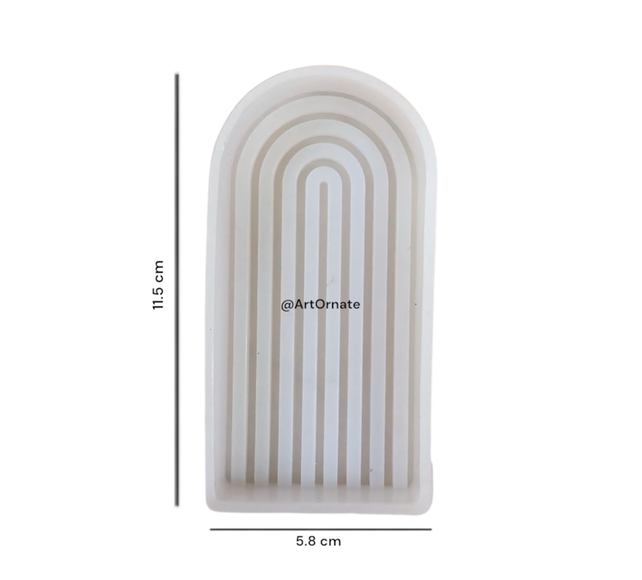 Rainbow Arch Candle Silicone Mould