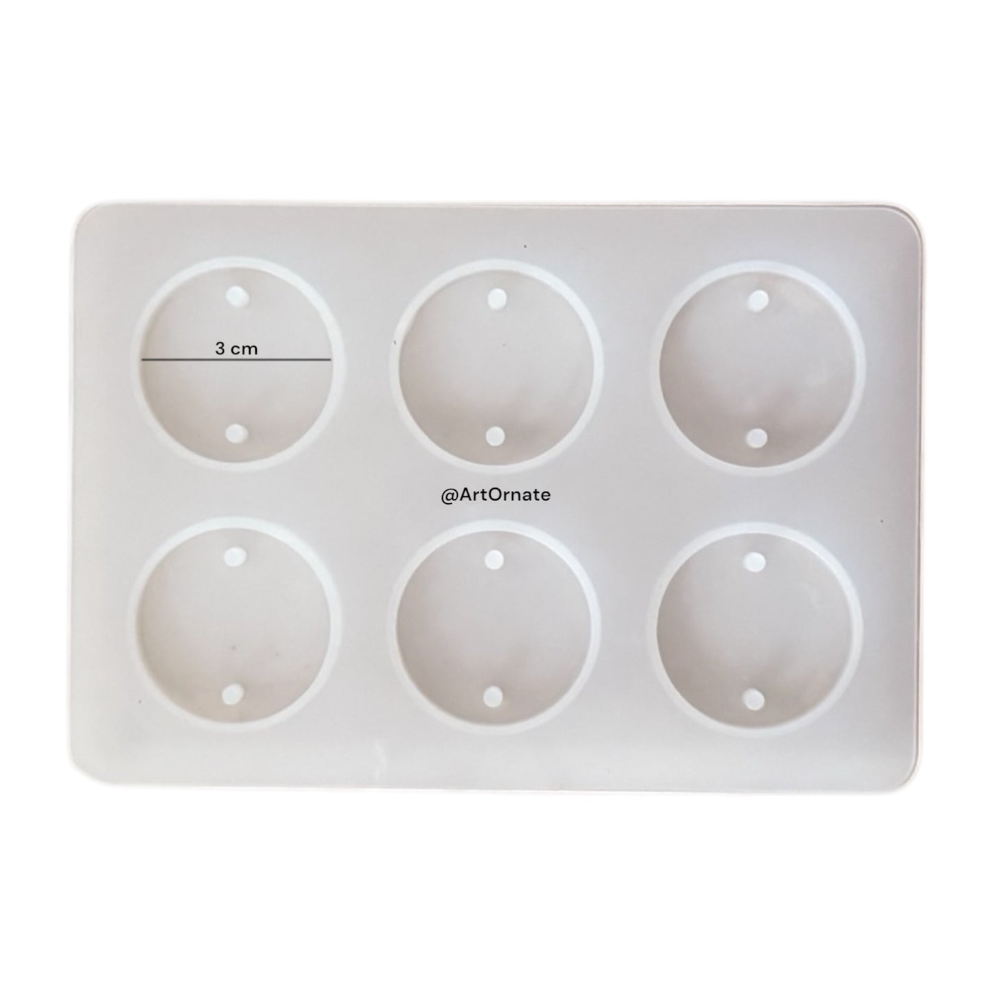 Rakhi / Bracelet Silicone Mould (285)