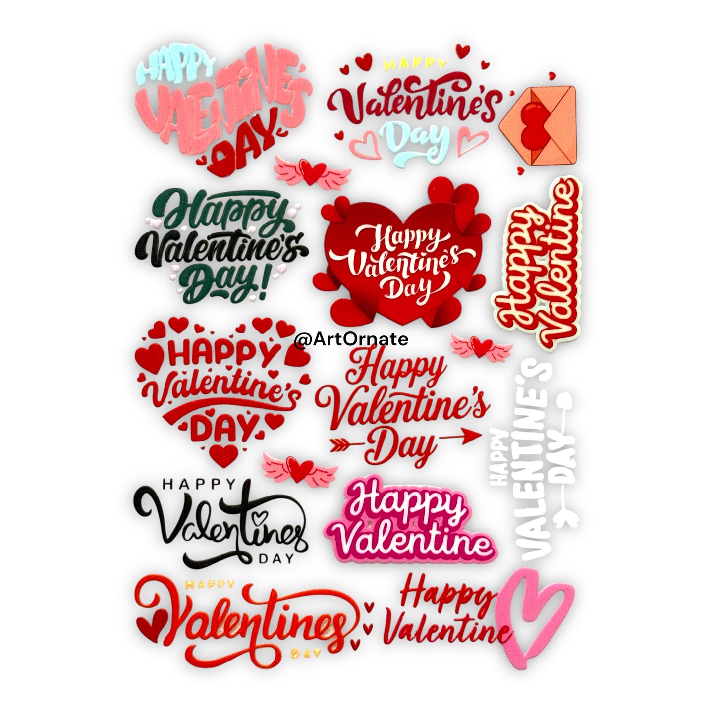 UV DTF transfer stickers for resin jewellery and craft projects in India, Bangalore