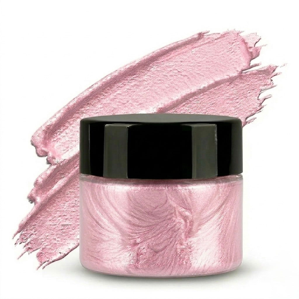 Pearl Pink Metallic Paste Resin Art Pigment