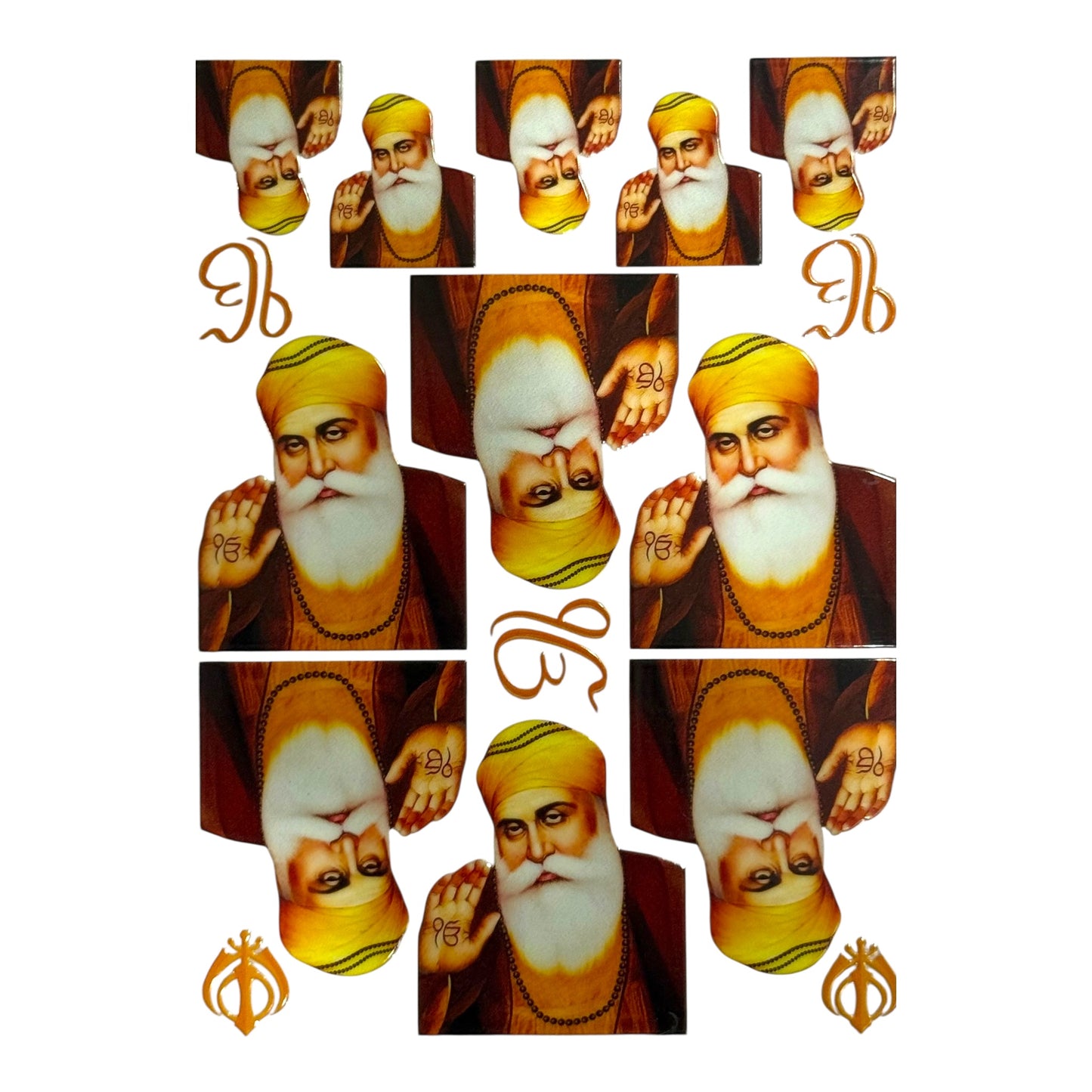 God UV DTF prints for resin crafts in India.