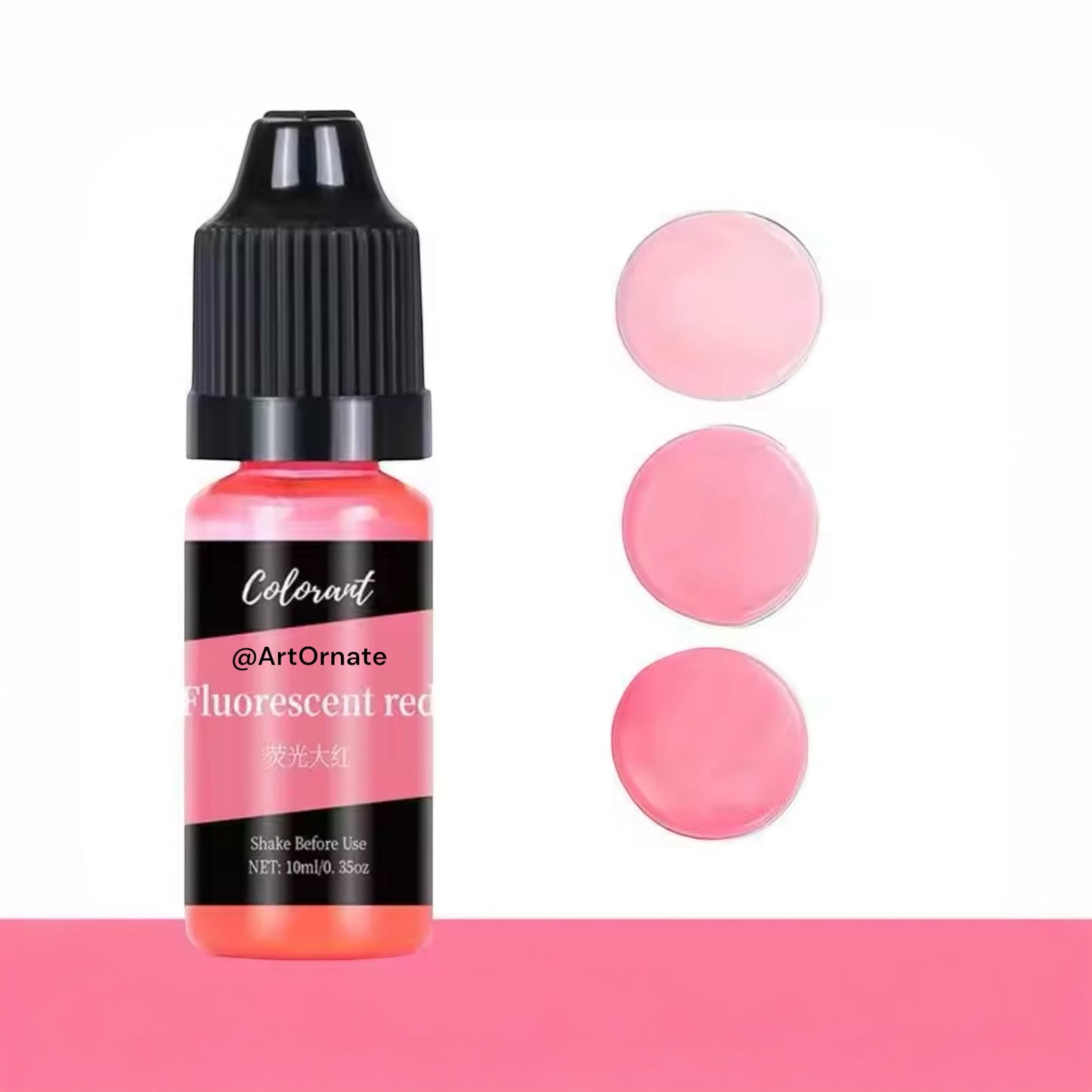 Fluorescent Red Pigment for Candle, Soap & Silicone Mould Crafts – Vibrant & Long-Lasting Colours