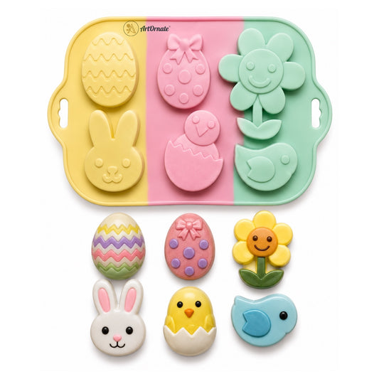 Easter Theme Silicone Mould