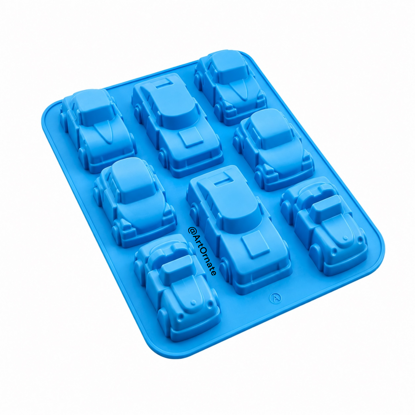 8 Cavities Car Silicone Mould