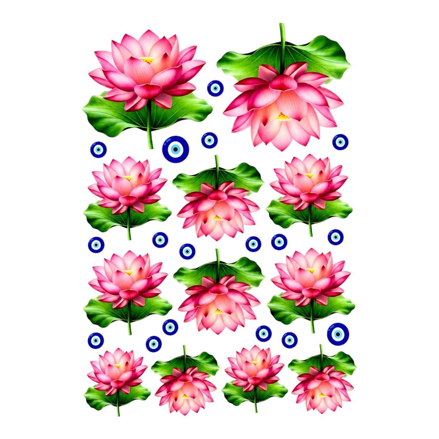Lotus UV DTF Sticker (UV031)