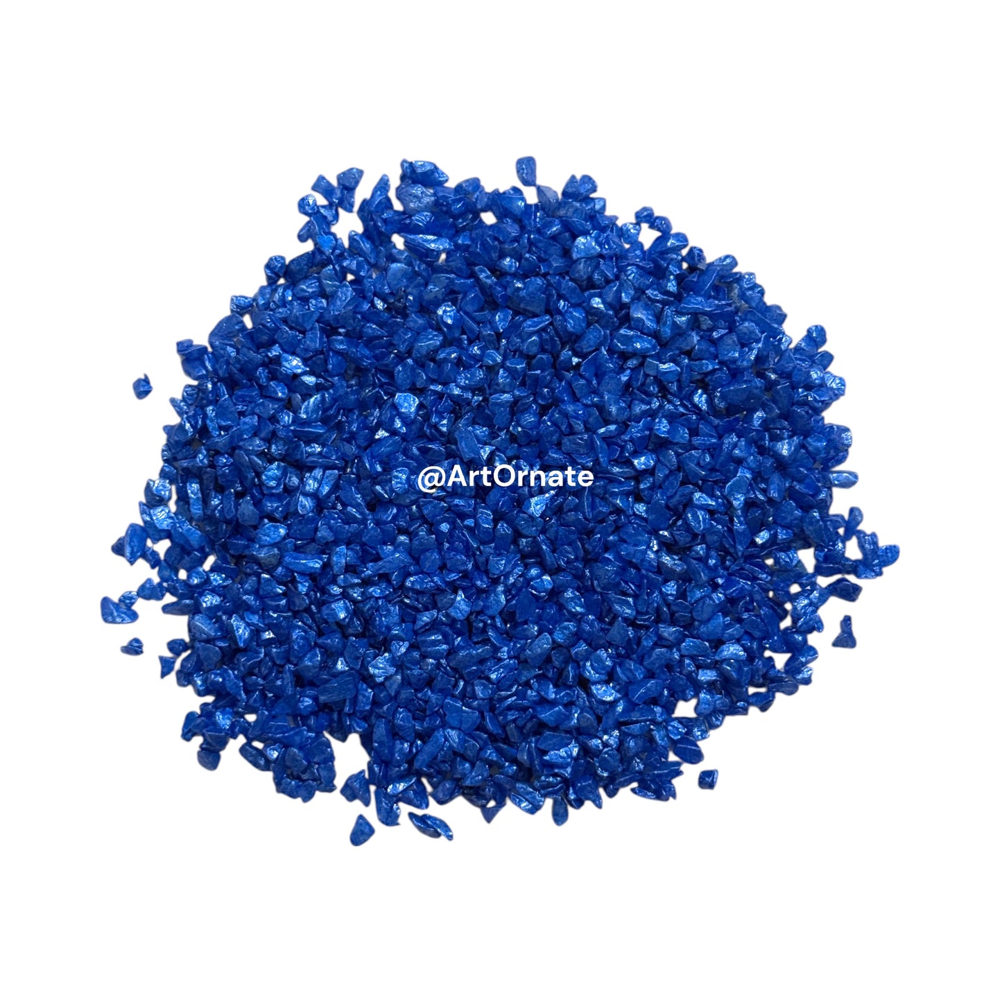 Royal Dark Blue pearl stones for ocean-themed resin art and epoxy projects.