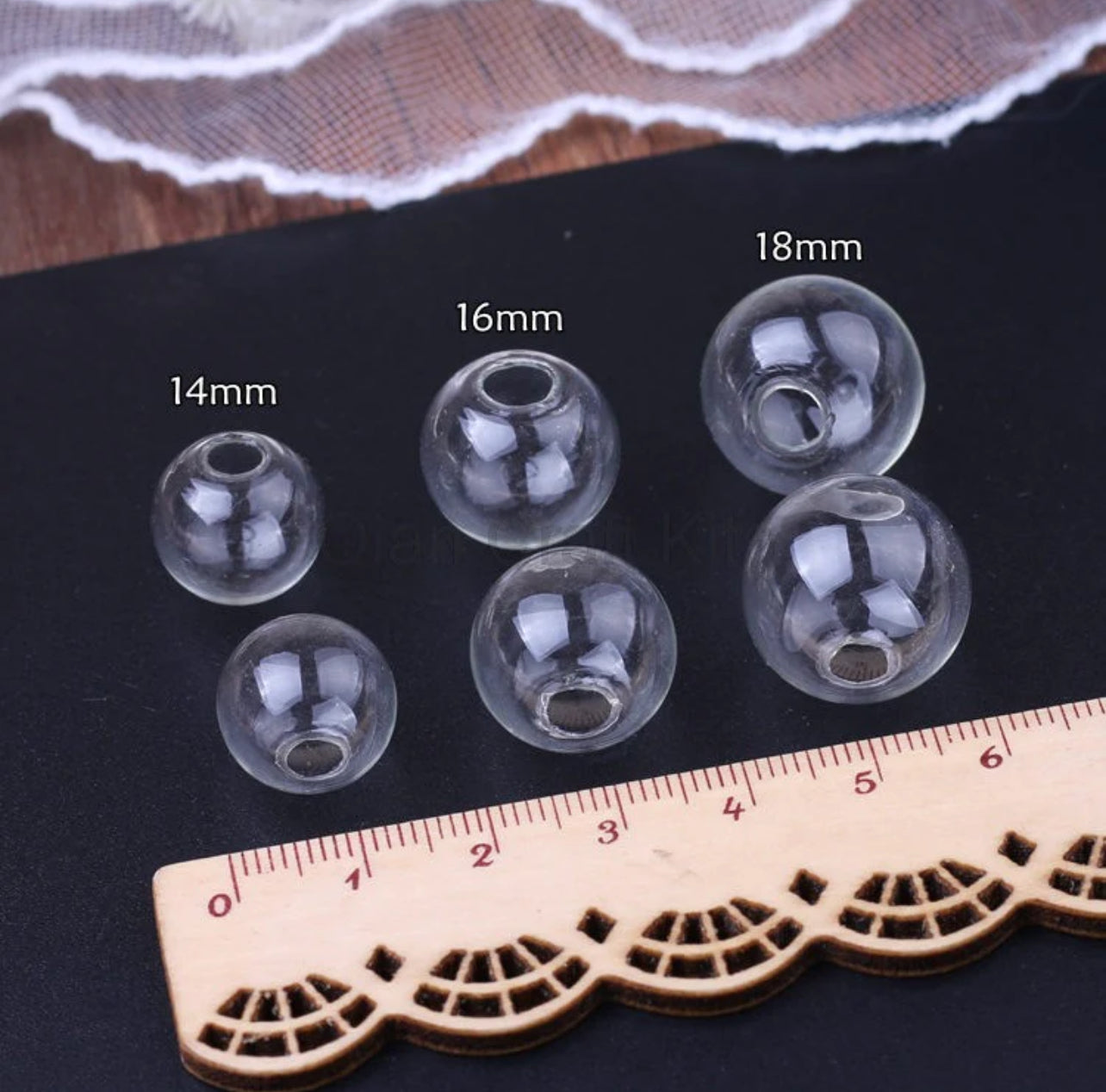 Holo Glass Bowl with Gold Cape : Large (10pcs)