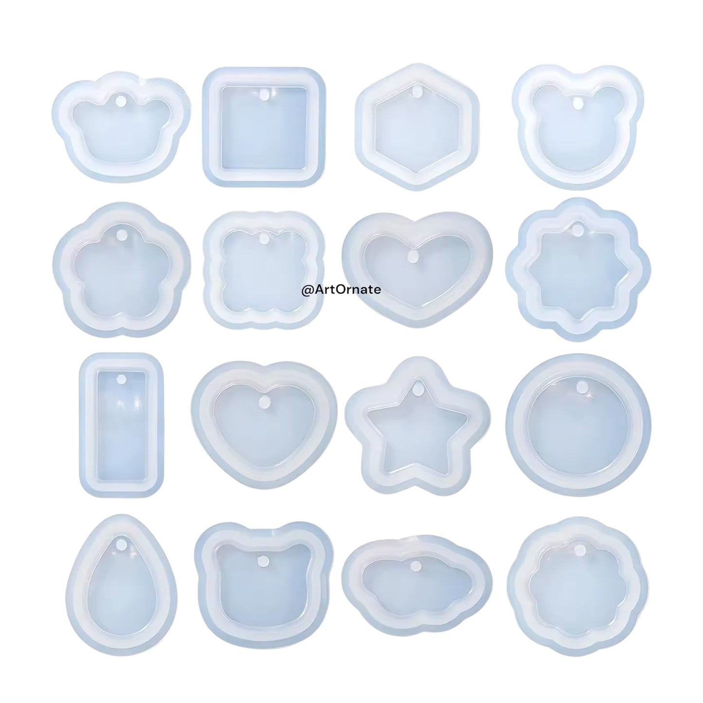 Cat Pendant / Keychain Silicone Mould (SM0957)