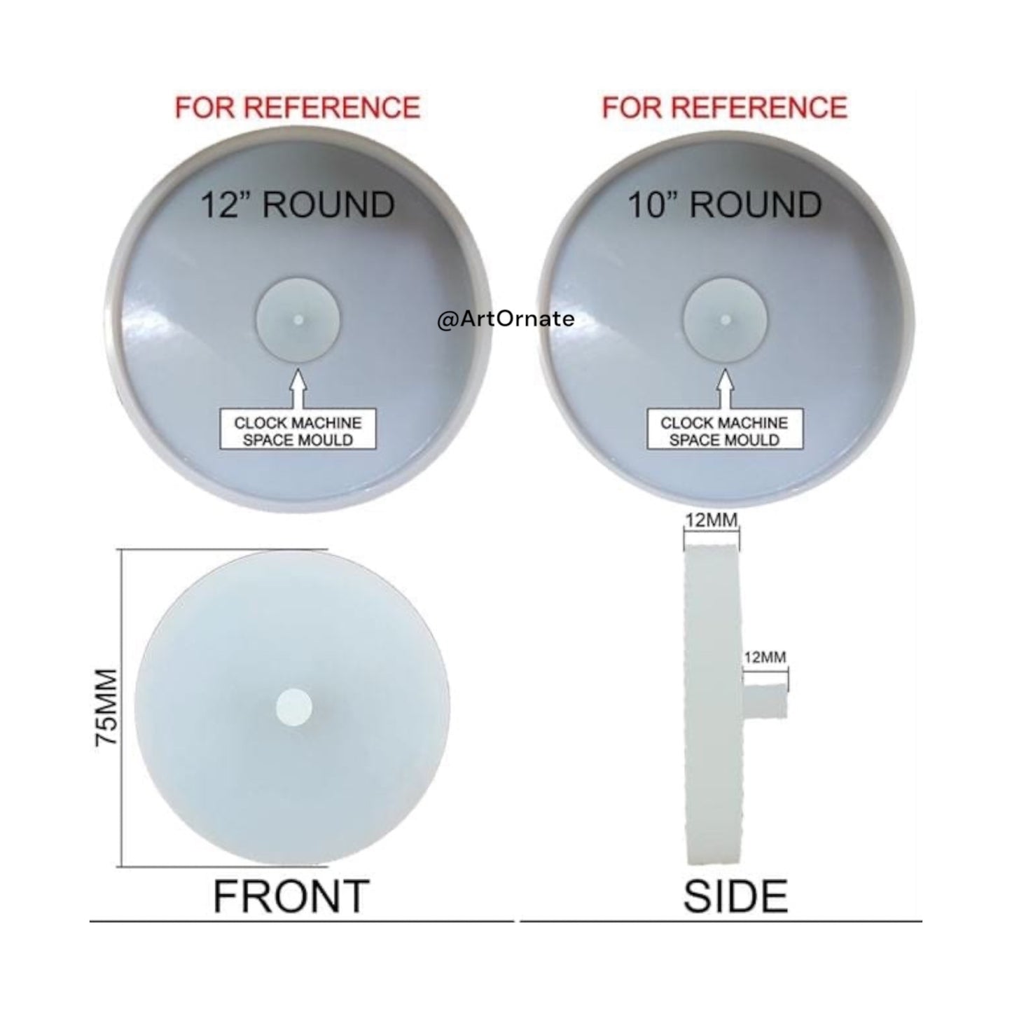 Clock Machine Space Silicone Mould