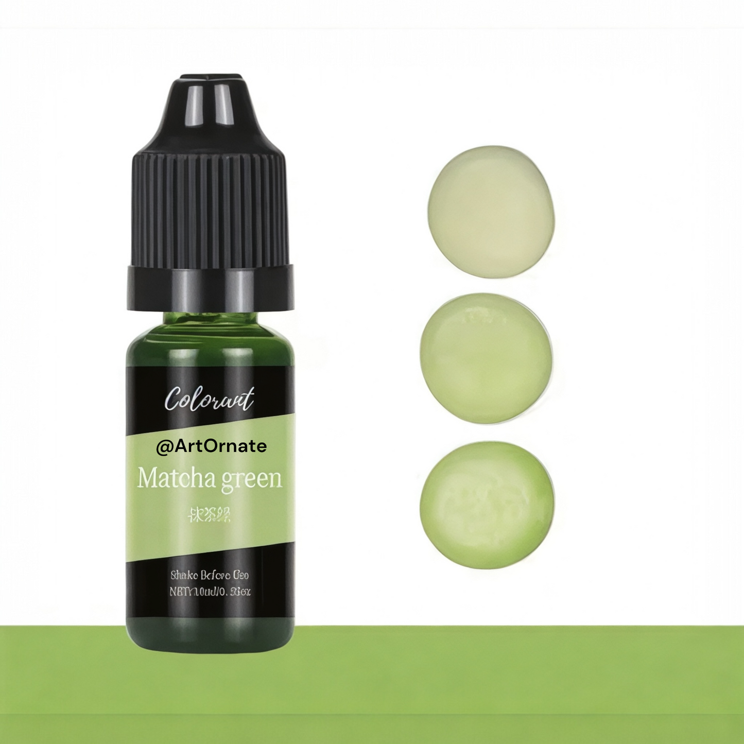 Matcha Green Pigment for Candle, Soap & Silicone Mould Crafts – Vibrant & Long-Lasting Colours