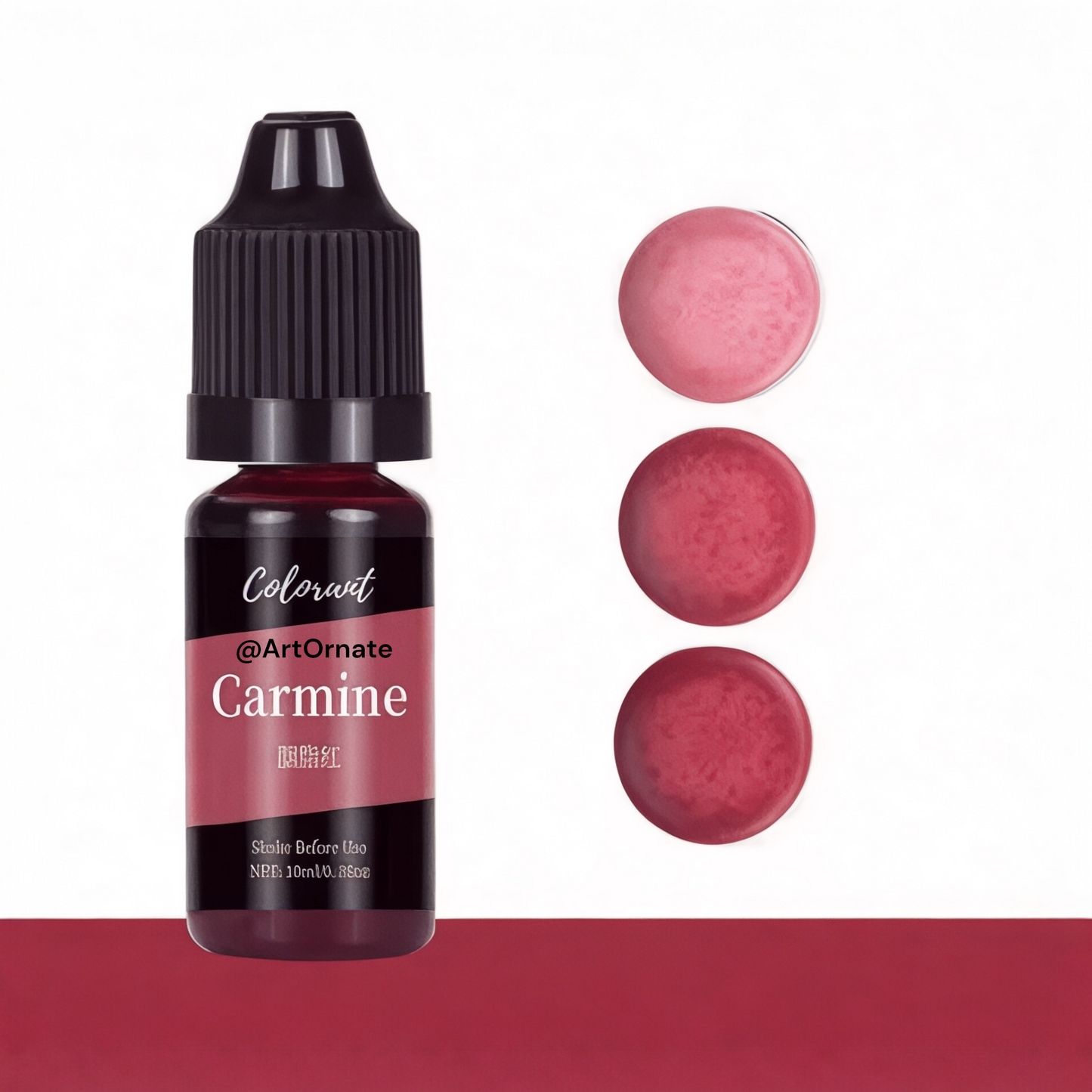 Carmine Pigment for Candle, Soap & Silicone Mould Crafts – Vibrant & Long-Lasting Colours
