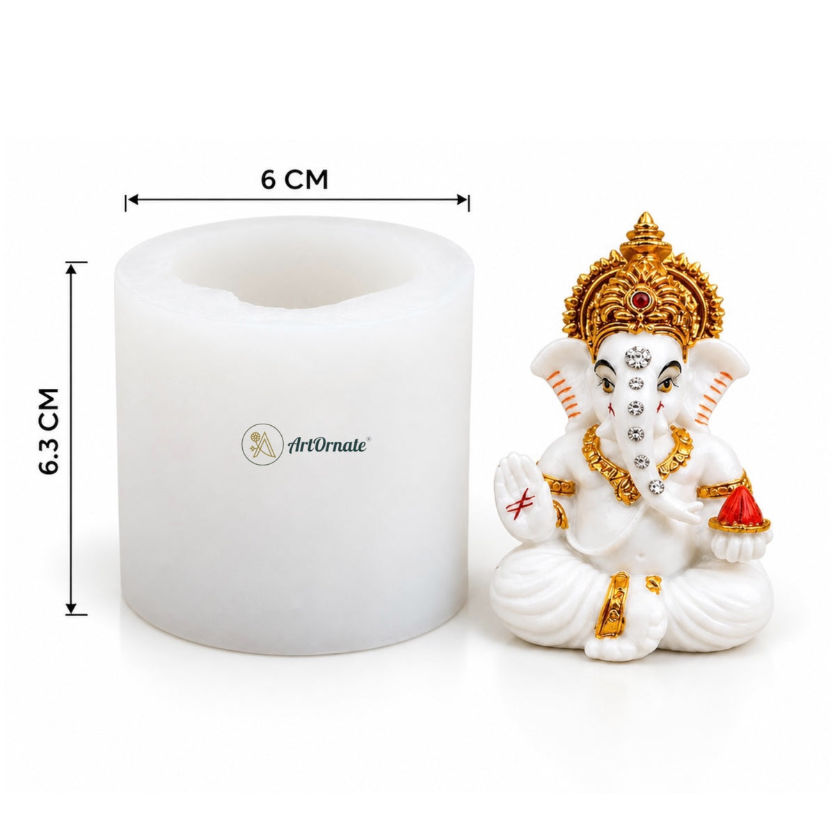Lord Ganesha Silicone Mould