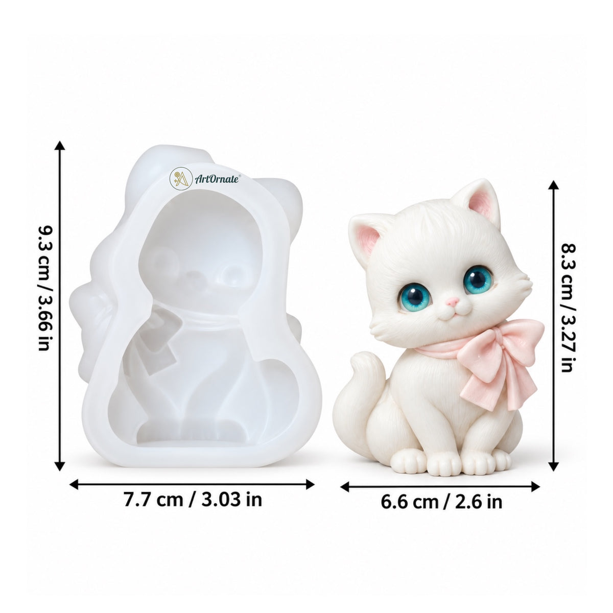 Cat Silicone Mould