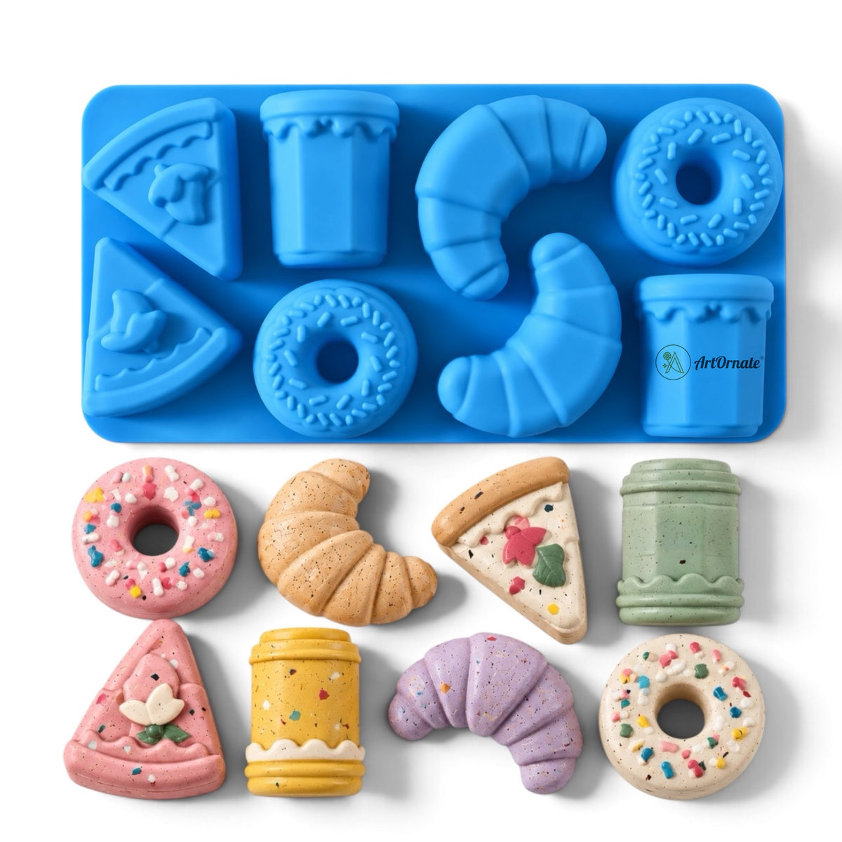 Junk Food Silicone Mould