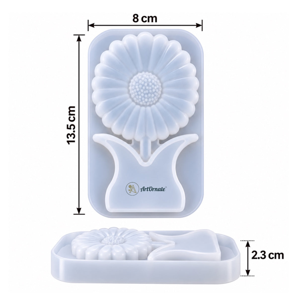 Big Sunflower Silicone Mould