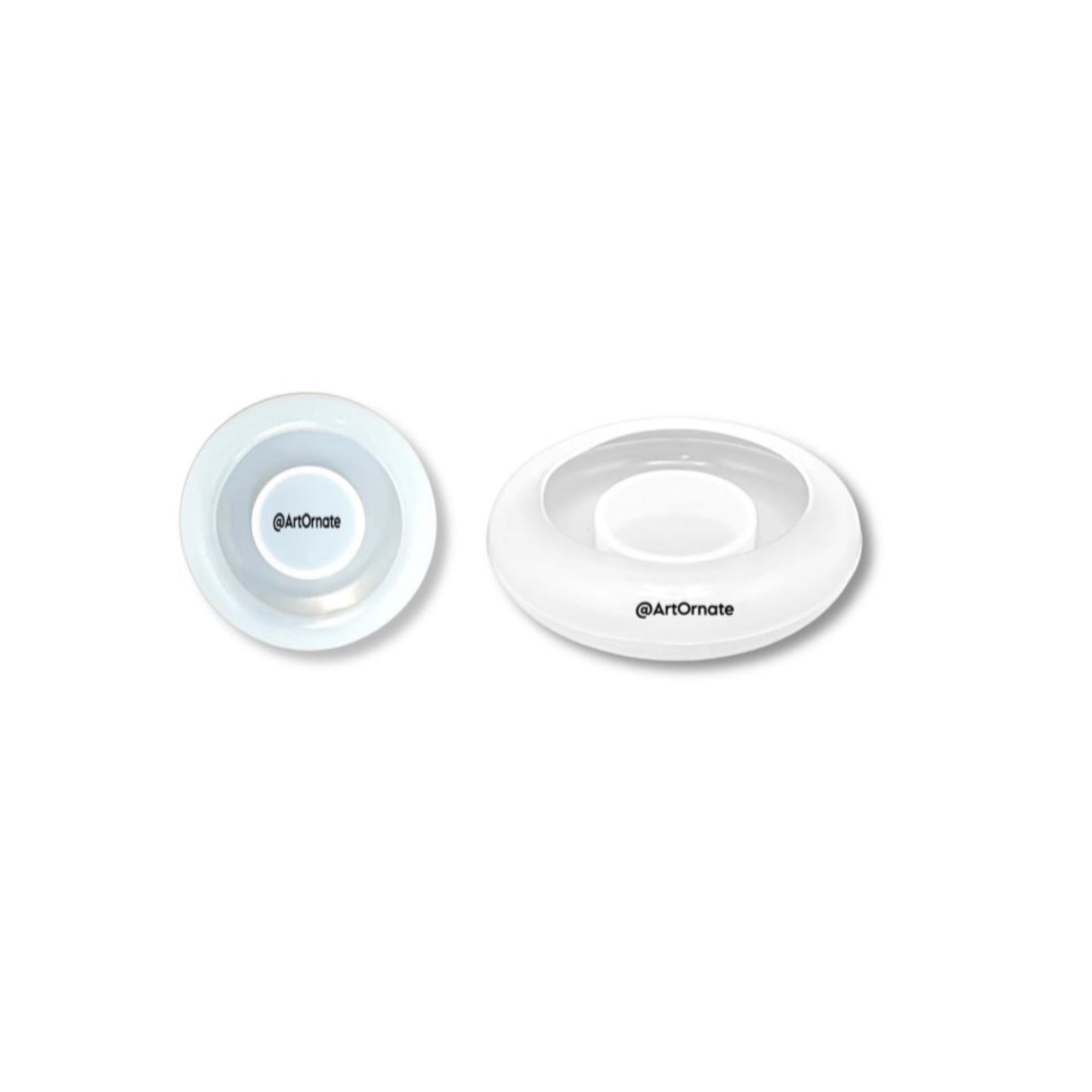 Round Tea Light Candle Holder Silicone Mould